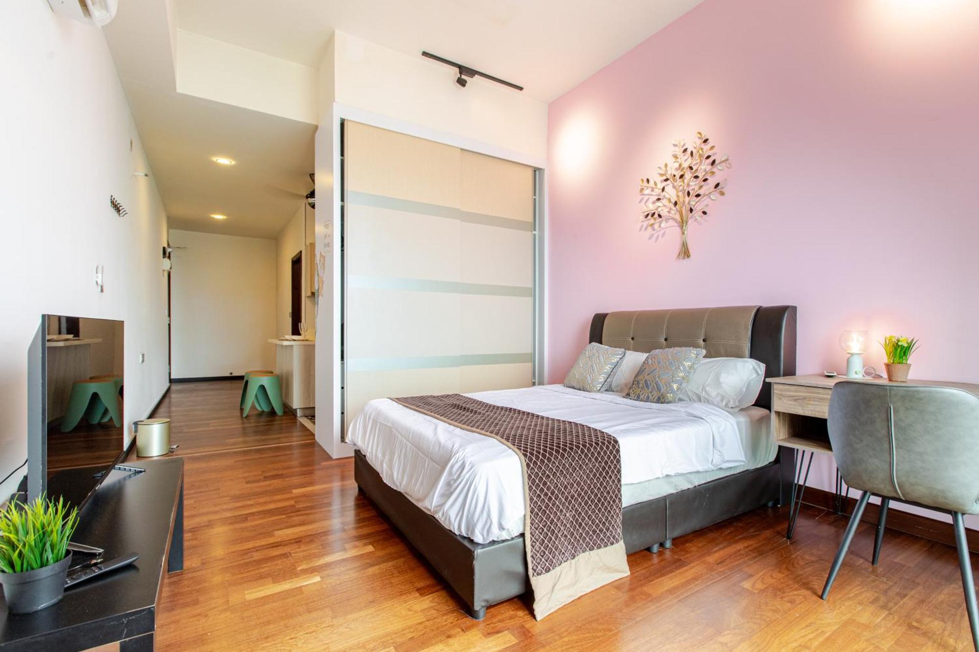 Paragon Suites Studios With Private Jacuzzi Near Ciq Rts Johor Bahru Exterior foto