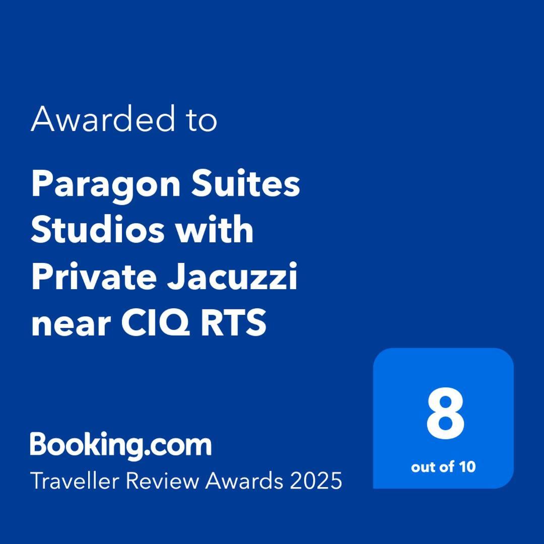 Paragon Suites Studios With Private Jacuzzi Near Ciq Rts Johor Bahru Exterior foto